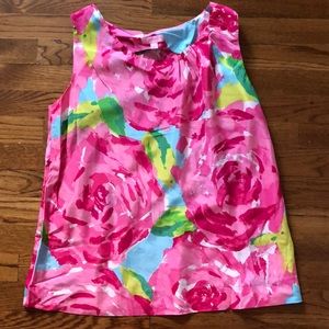 Lilly Pulitzer blouse top size large